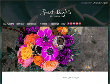 Tablet Screenshot of brentdouglasflowers.com